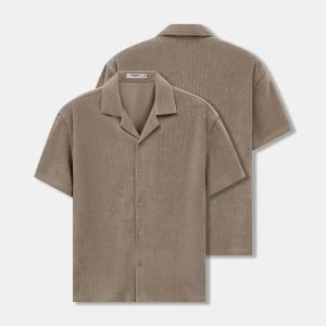 Áo Sơ Mi Nam Cuban Simplify Form Relaxed