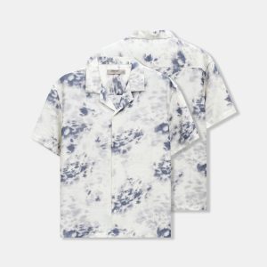 Áo Sơ Mi Nam Cuban Stone Mist Tie-Dye Form Relaxed