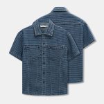 Áo Sơ Mi Nam Tay Ngắn Gridline Form Boxy