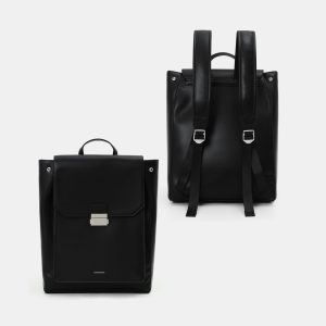 BaLo Unisex Nắp Gập Leather