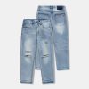 Quần Jeans Nam Ống Suông Elevyn Form Straight