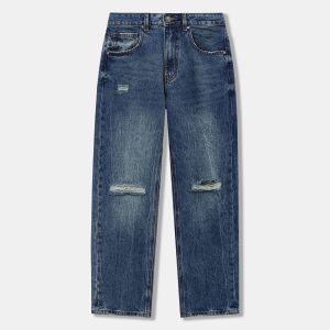 Quần Jeans Nam Stonefade Form Straight