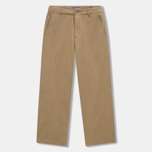 Quần Kaki Nam Sandfold Form Loose