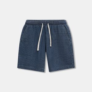 Quần Short Jeans Nam Gridline Form Loose