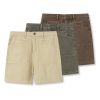 Quần Short Kaki Nam Adventure Garment-Dye Form Regular