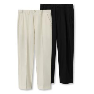 Quần Tây Nam Ống Suông Hidden Elastic Side Waist Form Straight