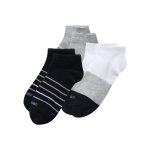 Combo 3 Vớ Nam Cổ Thấp Ankle Socks Neutral Color Stripe